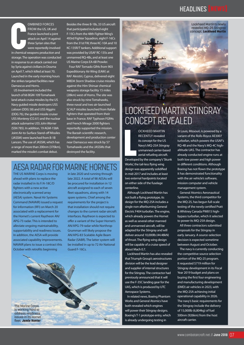 Combat Aircraft 2018-06